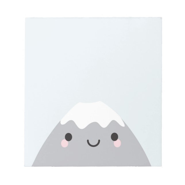Kawaii Mt Fuji San Anteckningsblock (Framsida)