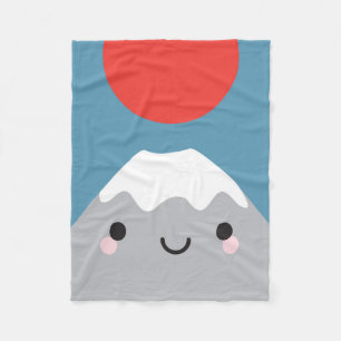 Kawaii Mt Fuji San Fleecefilt