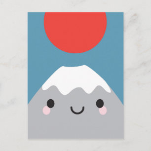 Kawaii Mt Fuji San Vykort