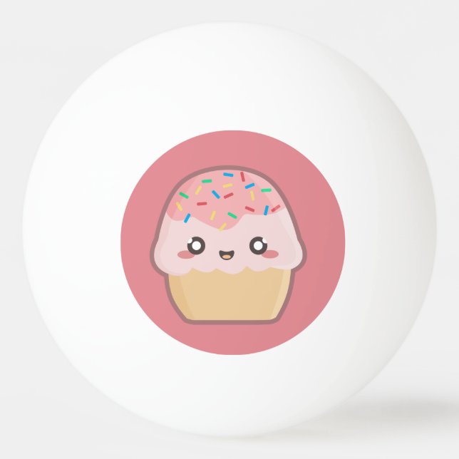 Kawaii muffin pingisboll (Framsidan)