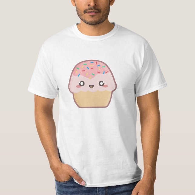 Kawaii muffin t shirt (Framsida)