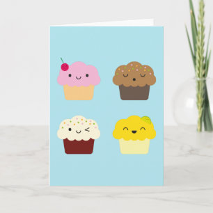 Kawaii Muffinss Kort