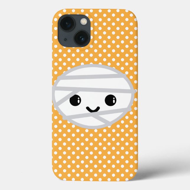 Kawaii Mummy iPad Mini Case (Baksida)