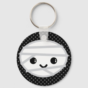 Kawaii Mummy Keychain Nyckelring