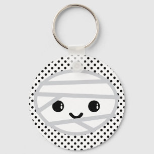 Kawaii Mummy Keychain Nyckelring