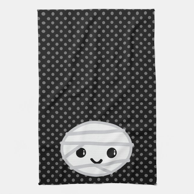 Kawaii Mummy Kitchen Towel Kökshandduk (Vertikal)