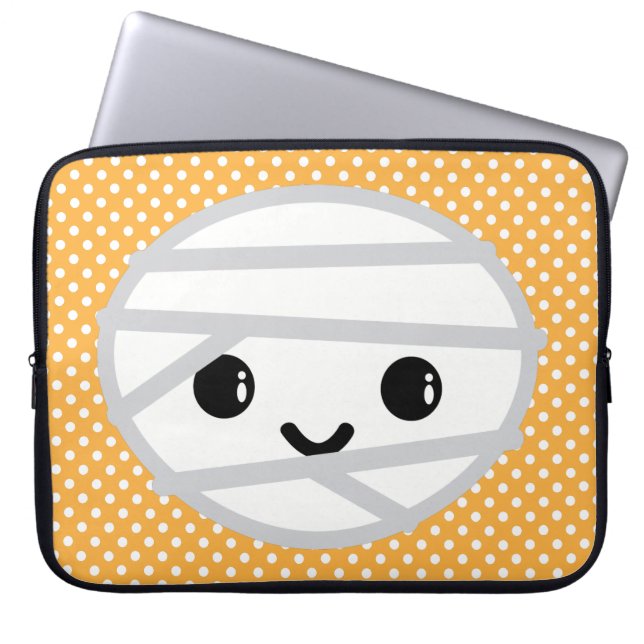 Kawaii Mummy Laptop sleeve (Framsidan)