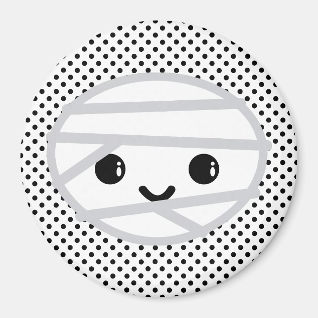 Kawaii Mummy Magnet (Framsidan)