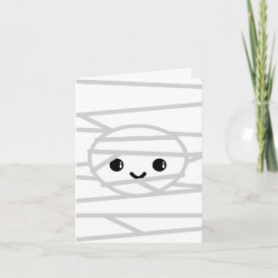 Kawaii Mummy Note Card Kort