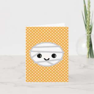 Kawaii Mummy Note Card Kort