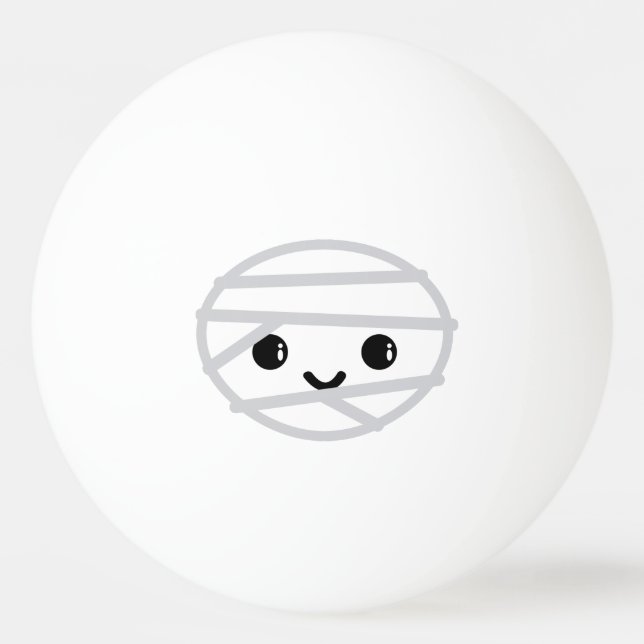 Kawaii Mummy Ping Pong Bollar (Baksidan)