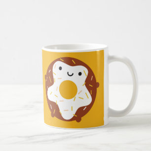 Kawaii munk kaffemugg