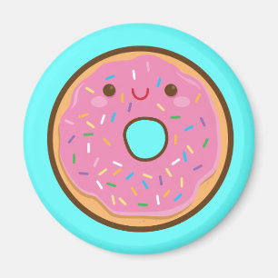 Kawaii munkmagnet magnet
