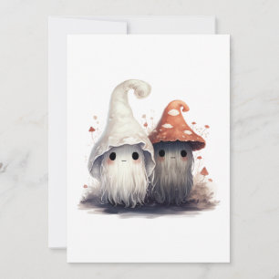 Kawaii Mushroom Troll Inbjudningar
