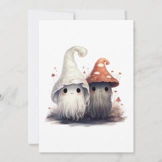 Kawaii Mushroom Troll Inbjudningar