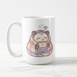 Kawaii Mysig Gamer-Pungmugg Kaffemugg