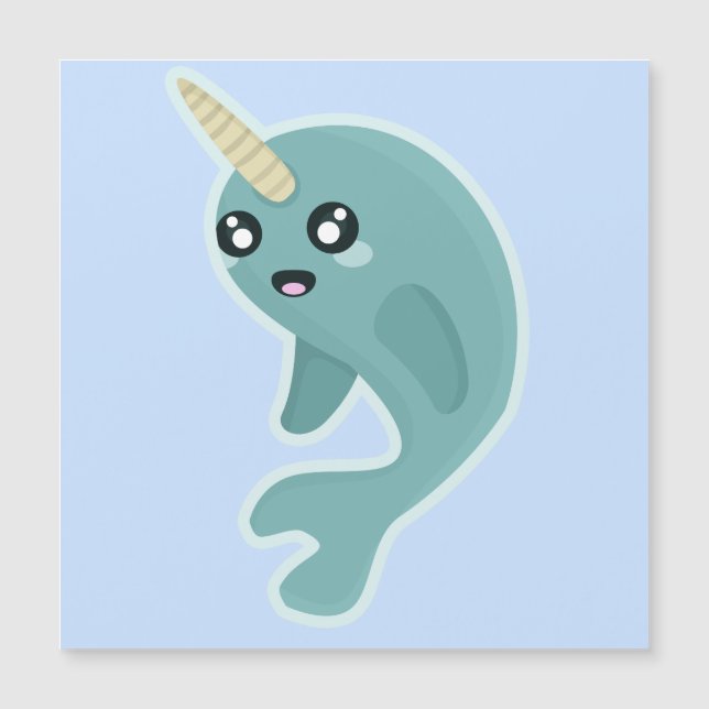 Kawaii Narwhal (Framsida)