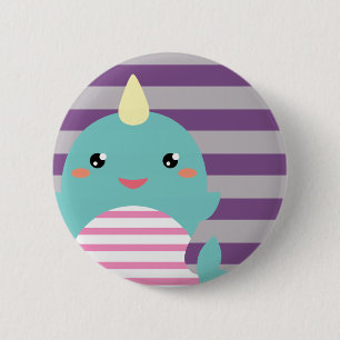 Kawaii Narwhal Knapp