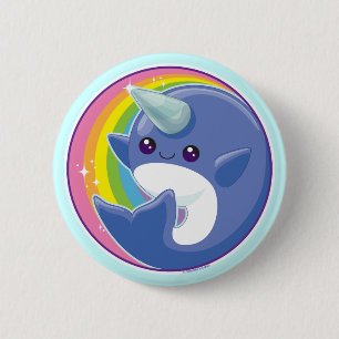 Kawaii Narwhal Knapp