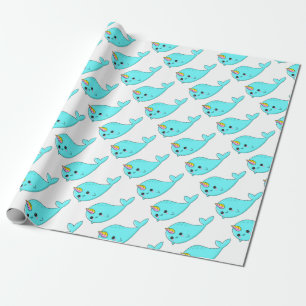 Kawaii Narwhal Presentpapper