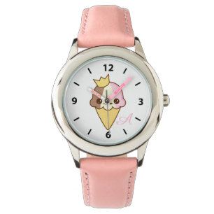 Kawaii Neapolitan glasskotte Armbandsur