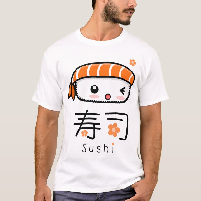 Kawaii Nigiri T-shirt (Framsida)