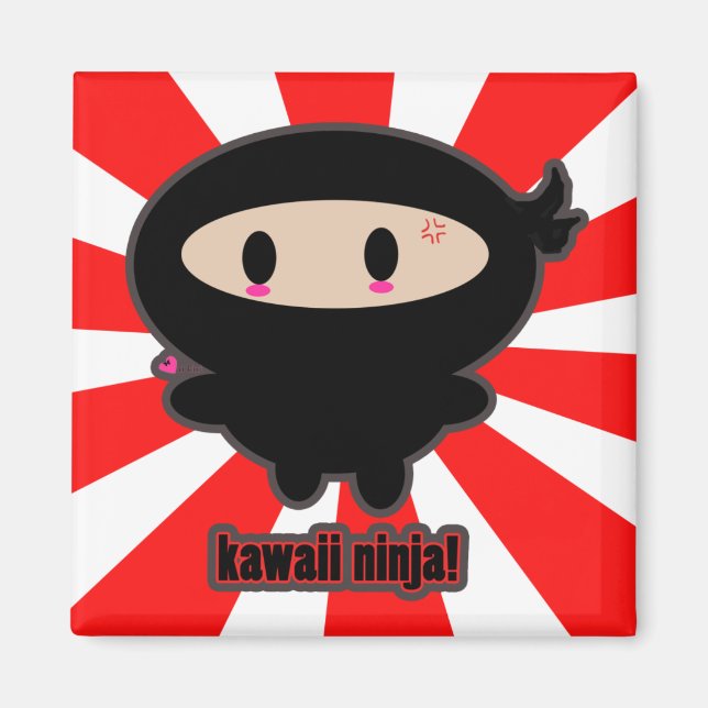 Kawaii Ninja Magnet (Framsidan)