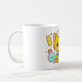 Kawaii Nurse Cat Duo Kaffemugg