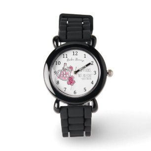 Kawaii och Cute Boba Bunny talade upp Armbandsur