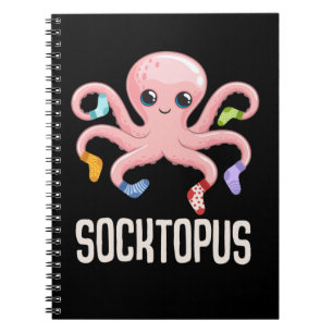 Kawaii Octopus Cute Kraken Sea Animal Lover Anteckningsbok