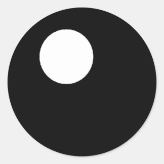 Kawaii öga-klistermärken runt klistermärke