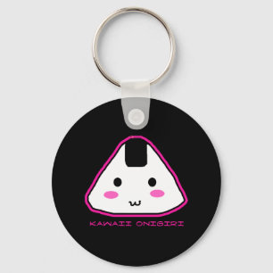 Kawaii Onigiri Keychain Nyckelring