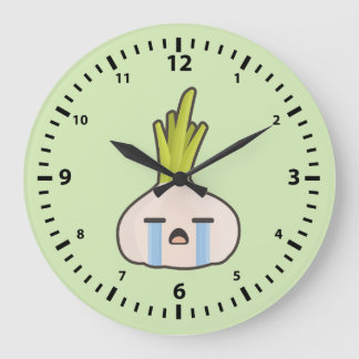 Kawaii Onion Stor Klocka