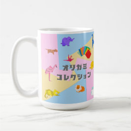 KAWAII　Origami Creatures & Katakana Typography  Kaffemugg