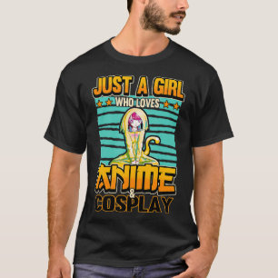 Kawaii Otaku Bara en flicka som kärlek Anime och C T Shirt
