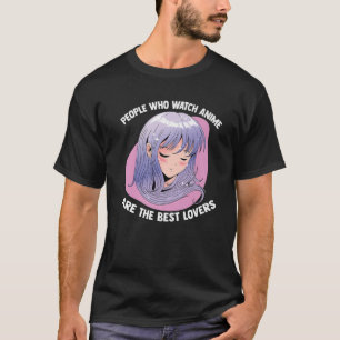 Kawaii Otaku - De som tittar på Anime är de bästa T Shirt