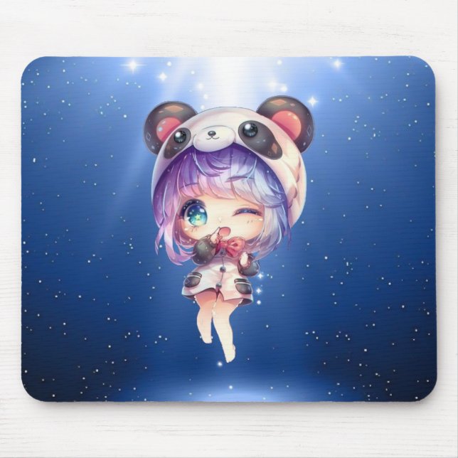 Kawaii Panda Anime Girl Musmatta (Framsidan)
