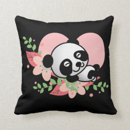 Kawaii Panda Bear Funny Cute Named Gifts Kudde
