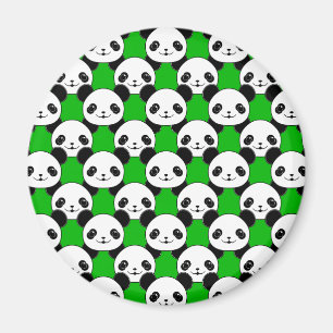 Kawaii Panda Bear Mönster Magnet