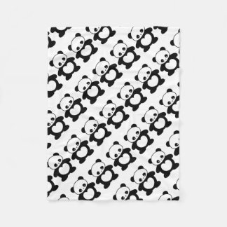 Kawaii panda fleecefilt