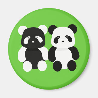 kawaii panda-kompisar magnet