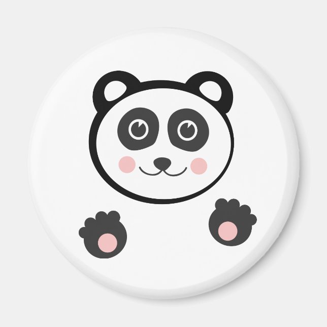 Kawaii Panda Magnet (Framsidan)
