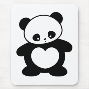 Kawaii panda musmatta