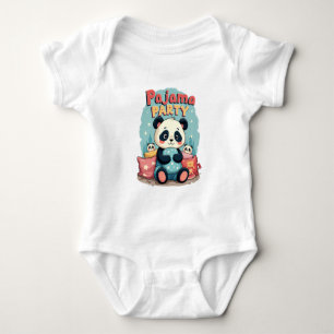 Kawaii Panda Pajama Party Mysigt Sleepover Aesthet T Shirt