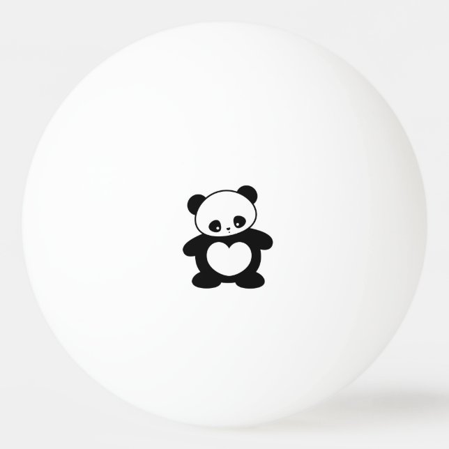 Kawaii panda pingisboll (Framsidan)