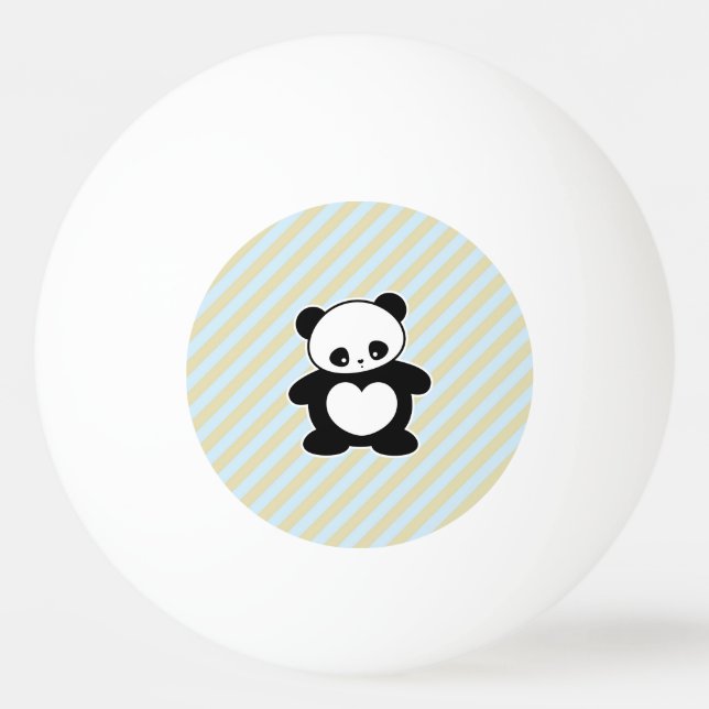 Kawaii panda pingisboll (Framsidan)