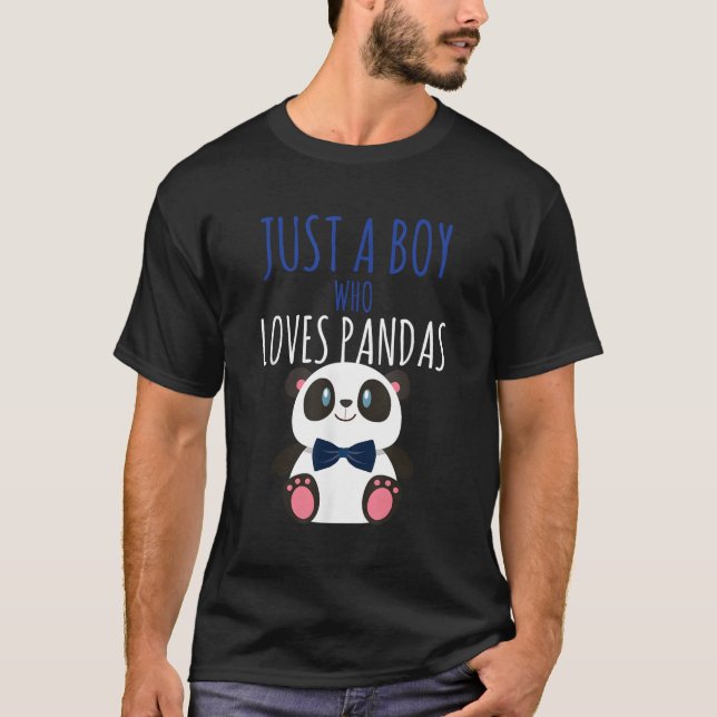 Kawaii Panda Vem Kärlek Pandas T Shirt (Framsida)