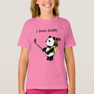 Kawaii Pandagolfare Tee Shirt