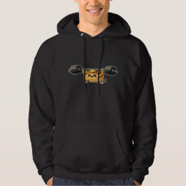 Kawaii pannkaks tyngdlyftning Söt gym fitness Hoodie