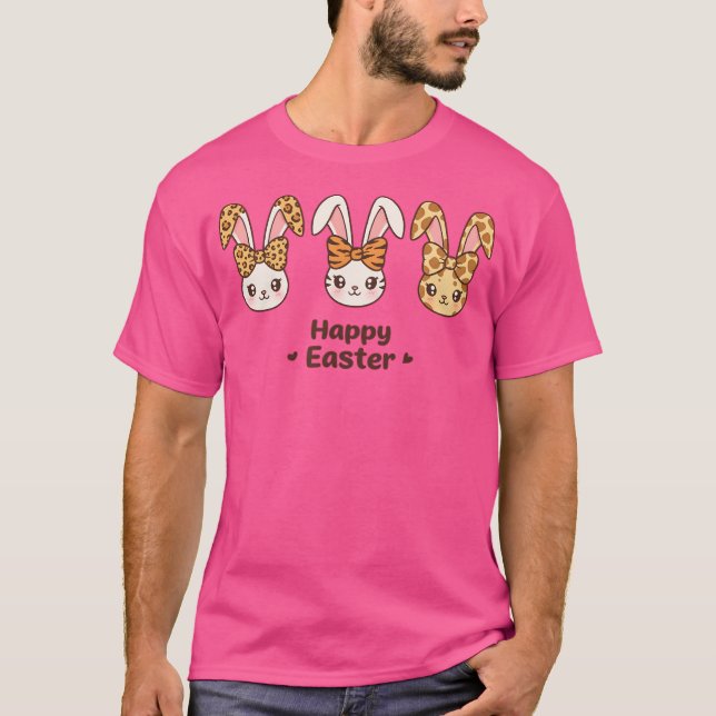 Kawaii Påsk T Shirt (Framsida)